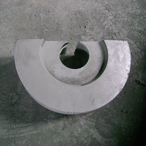 Electric furnace tapping tail brick